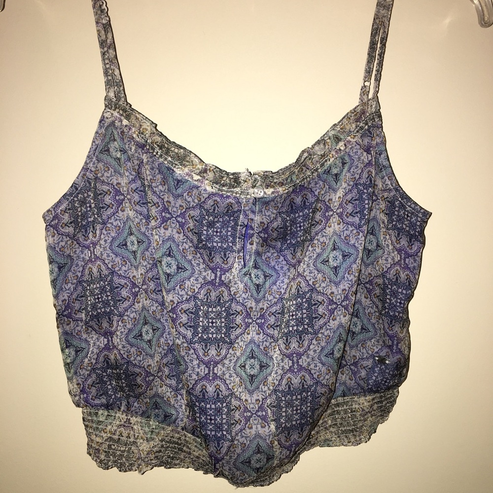 Cropped tank top